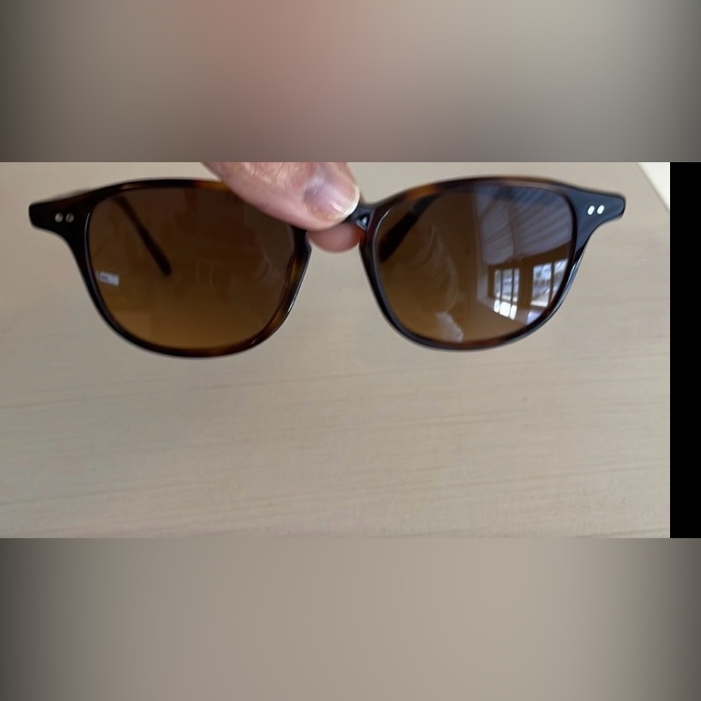 SEE BRAND unisex Polarized Brown Sunglasses - Classic  Frame made in ITALY